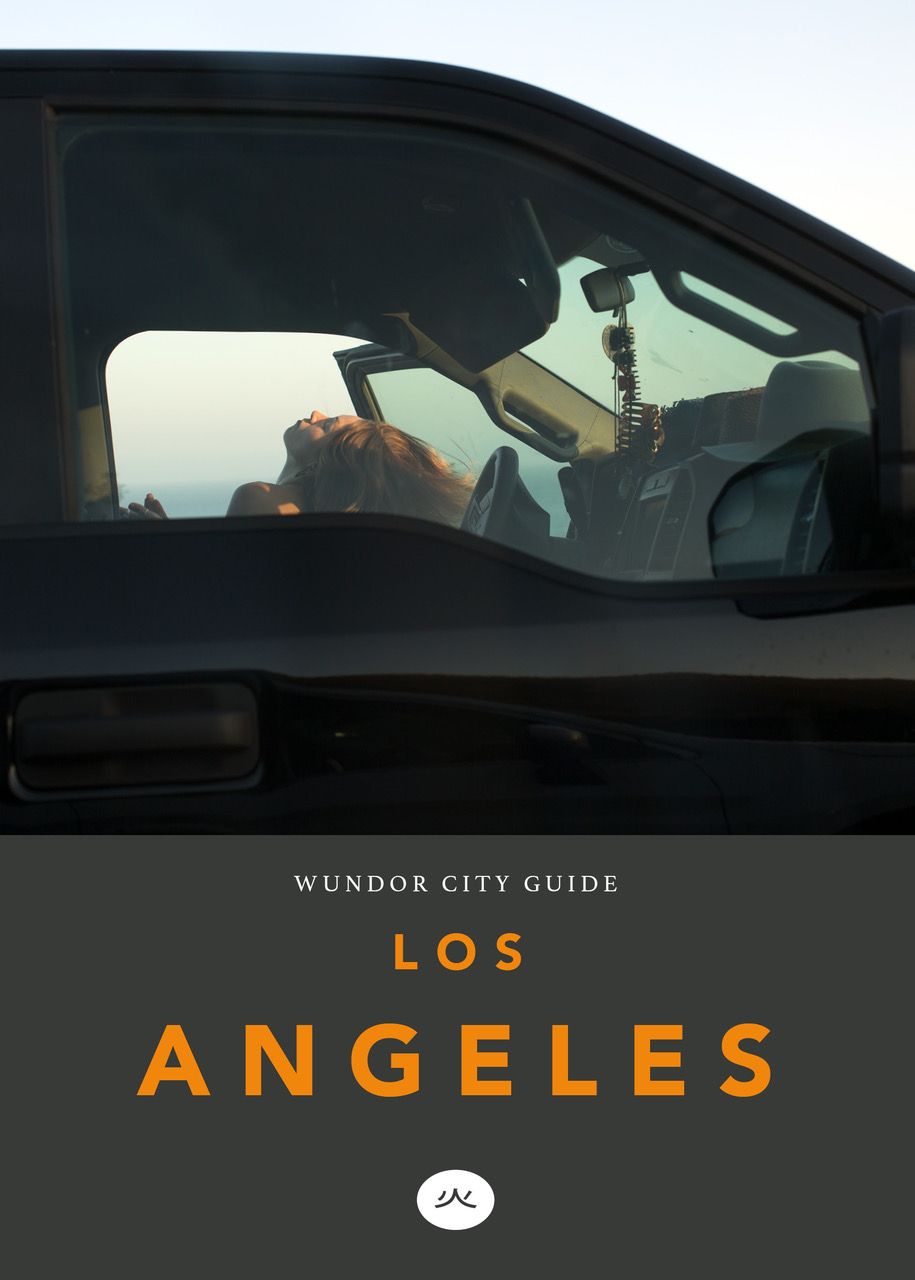 Front cover of Wundor City Guide: Los Angeles, Ilona Szwarc, best editorial photographer.
